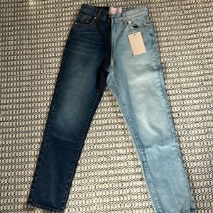 Revice two toned jeans